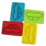 Integrated Child Food Grade Silicone Square Car Plate - Image 5