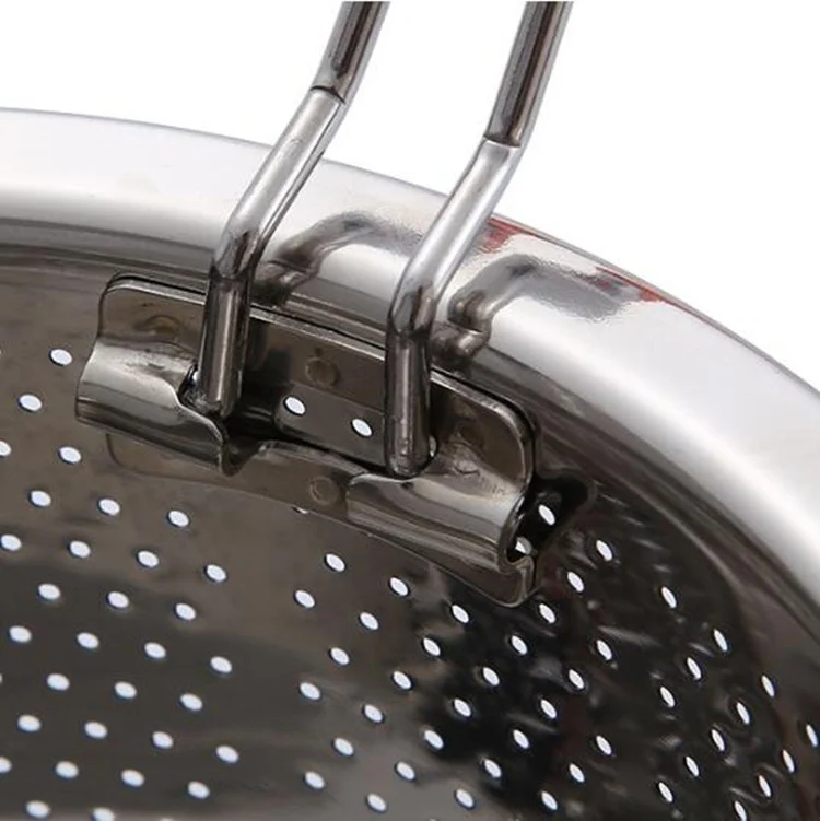 TBD0137404601_3.webp Stainless Steel Steaming Basket Plug-in Silicone Handle Pressure Cooker Steamer Kitchen Cooker Accessories - Image 4