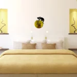 3D Acrylic Cat Mirror Wall Clock DIY Fashion Home Decoration - Image 4