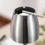 Telescopic Thickened Stainless Steel Windproof Ashtray - Image 3