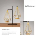 Minimalist Wrought Iron Scented Candle Holder Romantic Candlelight Dinner Home Wedding Props Ornaments - Image 5