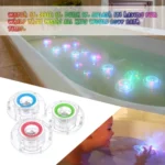 3PCS 3 LEDs Stunning Floating LED Glow Show Swimming Pool Lamp - Image 8