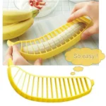 2 PCS Banana Slicer Chopper Cutter Fruit Sausage Plastic Cutter Kitchen Tools - Image 4