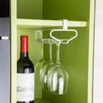 Wrought Iron Wine Glass Holder Upside Down Goblet Creative Hanging Cup Holder - Image 3