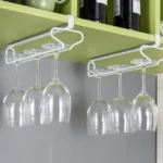 Wrought Iron Wine Glass Holder Upside Down Goblet Creative Hanging Cup Holder - Image 4