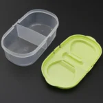 Fresh Fruit Snacks Storage Double Cell Clamshell Crisper Plastic Food Box - Image 6