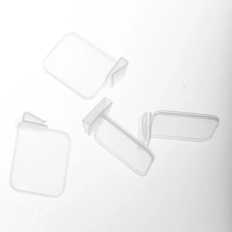 TBD0142576301A_2.webp 4pcs / Set Refrigerator Internal Drawer Shelf Classification Partition Plastic Transparent Baffle - Image 3
