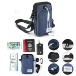 YIPINU Multifunctional Hanging Neck Mini Waterproof Mobile Phone Storage Bag - Image 3