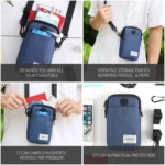 YIPINU Multifunctional Hanging Neck Mini Waterproof Mobile Phone Storage Bag - Image 5