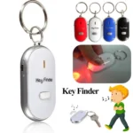 Mini LED Whistle Key Finder Flashing Beeping Remote Lost Keyfinder Locator Keyring for children - Image 2