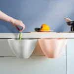 Kitchen Cupboard Back Garbage Bin Cabinet Door Garbage Trash Storage Hanging Trash Rack - Image 5