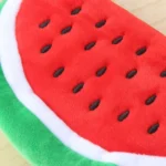 Cute Watermelon Shape Plush Pencil Bag - Image 4