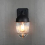 Waterproof Rust-proof Glass Ball Outdoor Wall Lamp Courtyard Exterior Wall Balcony Corridor Light - Image 6