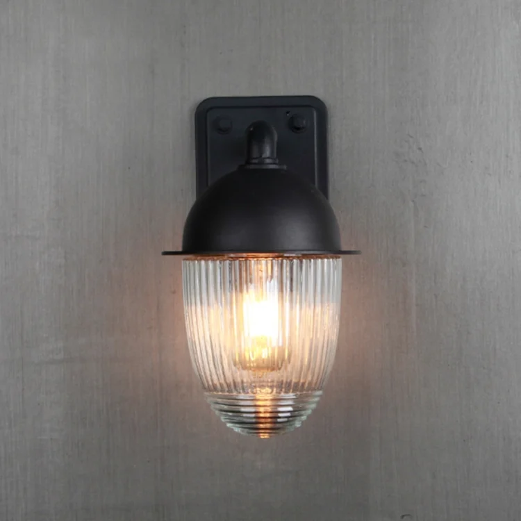 TBD0151710501_5.webp Waterproof Rust-proof Glass Ball Outdoor Wall Lamp Courtyard Exterior Wall Balcony Corridor Light - Image 6