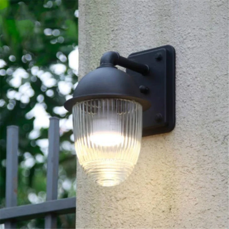 TBD0151710501_7.webp Waterproof Rust-proof Glass Ball Outdoor Wall Lamp Courtyard Exterior Wall Balcony Corridor Light - Image 8