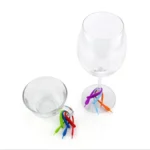 12 PCS / Set Wine Glass Recognizer Creative Silicone Wine Glass Mark - Image 5