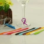 12 PCS / Set Wine Glass Recognizer Creative Silicone Wine Glass Mark - Image 7