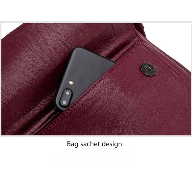 TBD0153955501A_10.webp Summer Leather Luxury Handbags Female Shoulder Messenger Bag - Image 11