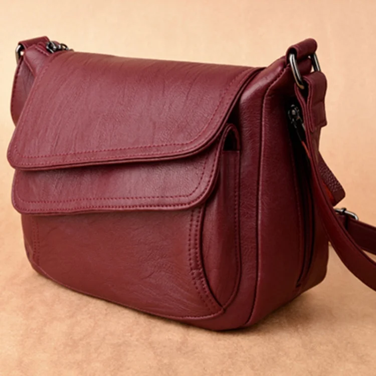 TBD0153955501A_11.webp Summer Leather Luxury Handbags Female Shoulder Messenger Bag - Image 12