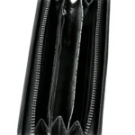 Women Metal Skull Wallet Card Leather Wristlet Handbags - Image 4