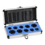 10 In 1 Damaged Nut Bolt Extractor Sleeve Hex Nut Removal Tool - Image 2