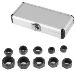 10 In 1 Damaged Nut Bolt Extractor Sleeve Hex Nut Removal Tool - Image 3