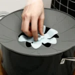 Silicone Flower Shape Anti-overflow Pot Lid Fresh-keeping Lid Rotatable Lid - Image 7