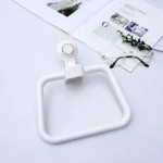 Multifunctional Toilet Suction Cup Towel Ring Rack