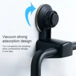 Multifunctional Toilet Suction Cup Towel Ring Rack - Image 3