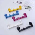 Four Hooks Viscose Row Hook Between Bathroom - Image 7