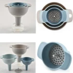 Plastic Jam Funnel Household Multi-function Oil Leak Separating Funnel - Image 4