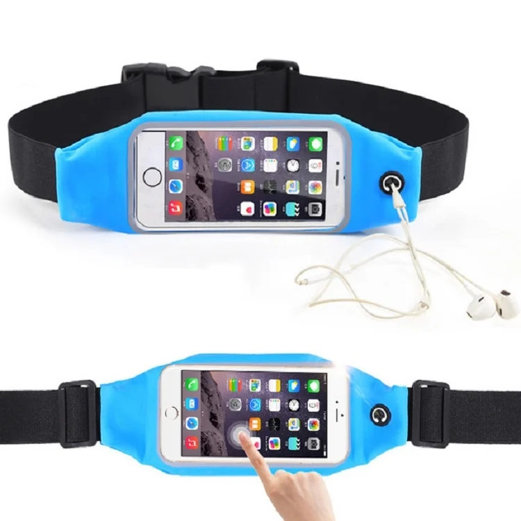 TBD0158450801A_2.webp Outdoor Sports Running Waist Bag Touch-screen Waterproof Bag - Image 3