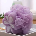 2 PCS Floral Bath Ball Bath Flower, Random Color Delivery - Image 2