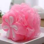 2 PCS Floral Bath Ball Bath Flower, Random Color Delivery - Image 3