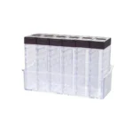 6 PCS Spice Seasoning Box PP Salt Pepper Jars Box Kitchen Spice Storage Bottles - Image 2