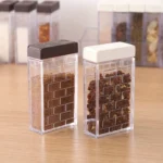 6 PCS Spice Seasoning Box PP Salt Pepper Jars Box Kitchen Spice Storage Bottles - Image 5