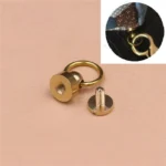 10 PCS Pure Copper Belt Ring Handle Luggage Accessories - Image 2