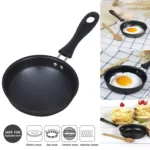 Mini Egg Frying Panpure Non-Stick Flat Bottom Pan Multicooker - Image 4