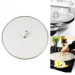 Stainless Steel Oil Proof Cover Fried Oil Splash Proof Net Cover Pizza Tray Kitchen Gadget - Image 4