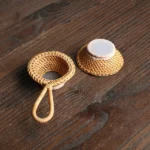 Bamboo Woven Creative Filter Reusable Filter Tea Colander Gadget - Image 4