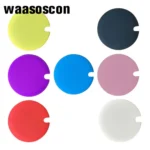 5 PCS Creative Cup Lids Food-grade Silicone Cup Cover Heat-resistant Safe Healthy Silicone Lid with Gap - Image 2