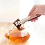 2 PCS Stainless Steel Tea Bag Clip Resistant Teabag Squeezer - Image 5