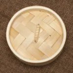 Xiaolongbao Bamboo Steamer Household Steamed Dumpling Cage Drawer Multi Layer Deepened Bamboo Steaming Rack