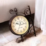 Classic Creative Cafe Decoration Bar Double-sided Wall Clock - Image 6