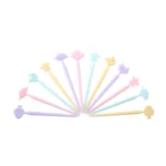 Creative Animal Cartoon Fruit Cake Fork Sign, Random Color Delivery - Image 2