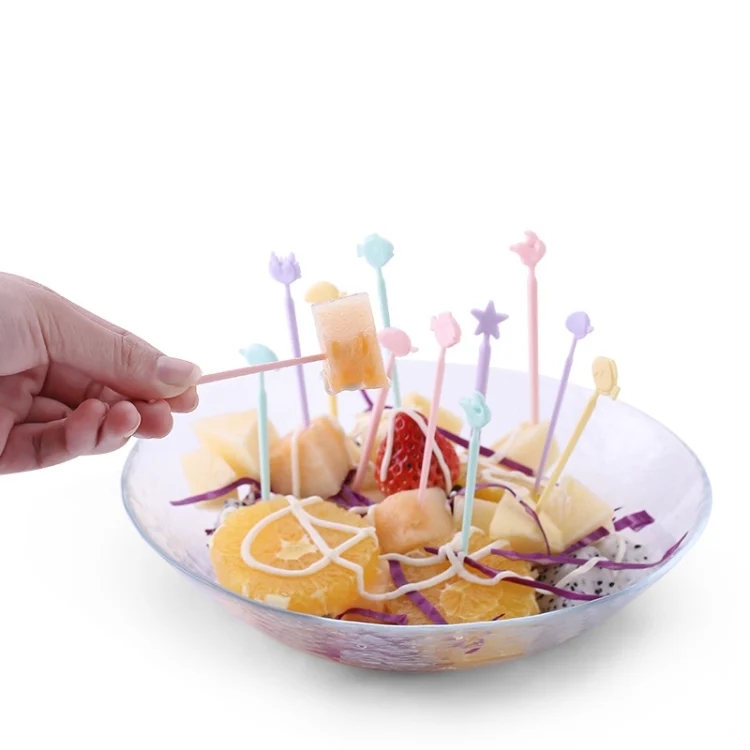 TBD01775709_7.webp Creative Animal Cartoon Fruit Cake Fork Sign, Random Color Delivery - Image 8