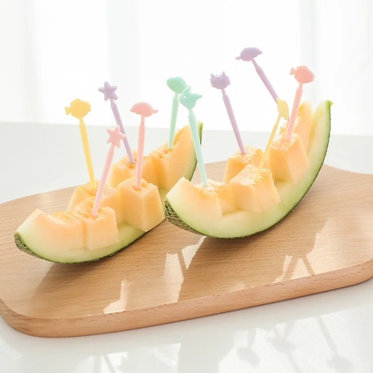 TBD01775709_8.webp Creative Animal Cartoon Fruit Cake Fork Sign, Random Color Delivery - Image 9