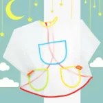 Drawing Waterproof Anti-dirty Transparent Apron for Children - Image 2