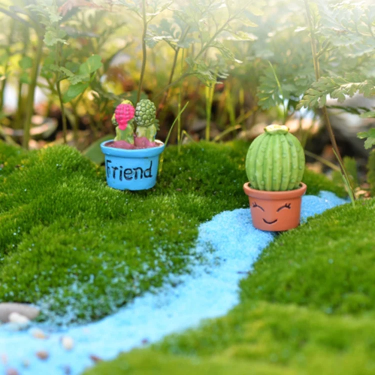 TBD0180439301A_4.webp Mini Cute Potted Artificial Plant Flower Miniature Doll House Decoration Accessories - Image 5