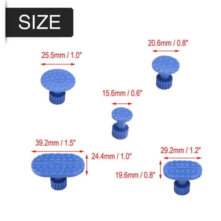 TBD01810570_6.webp 30 PCS Special Suction Cups For Car Dent Repair Puller Sheet Metal Recessed Repair Gasket - Image 7